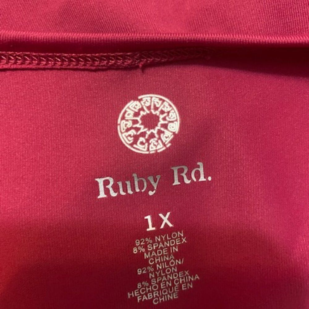 Ruby Red Raspberry shirt, size 1X - Picture 5 of 5